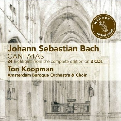 KOOPMAN:CND/AMSTERDAM BAROQU - Bach: Cantatas Highlights - CD - Import - **NEW**