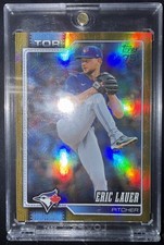 2026 Topps Series 1 Eric Lauer #175 Gold Rainbow Foil /50 Toronto Blue Jays