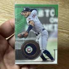 2019 Topps Tribute Carlos Correa Stamp of Approval Relic 50/99 Astros