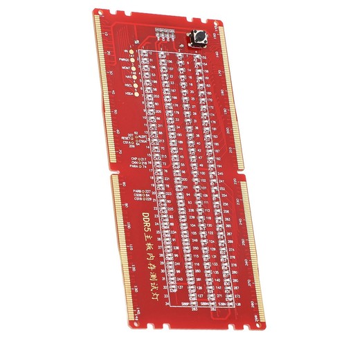 DDR5 Desktop Mainboard Test Card Memory Slot Tester Board With LED Light For New - Afbeelding 17 van 22
