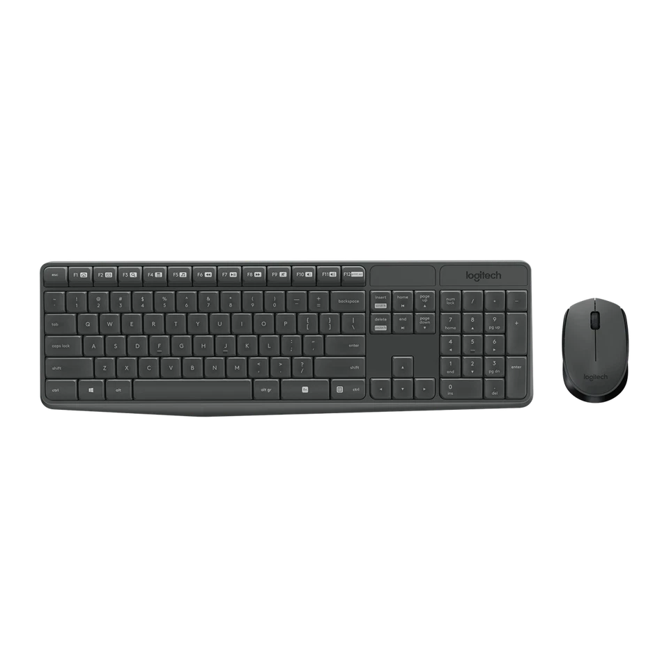Logitech MK235 Kit Mouse And Keyboard Layout English US International Qwerty - Image 4 of 4