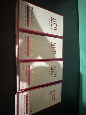 4x ALIEN PULP By MUGLER Women Pefume 0.04oz / 1.2ml ea EDP Spray Samples NEW