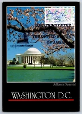 #4716c Plant for Beautiful America Maxi Card w pict Cancel