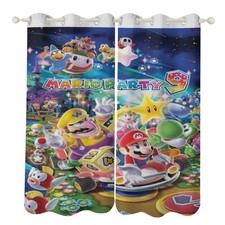 Size Custom Curtains Super Mario. 83 Personalised Bedroom Decor UV Protection