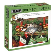 Lang Companies,  Waiting For Santa 500pc Pz (LANGB2)