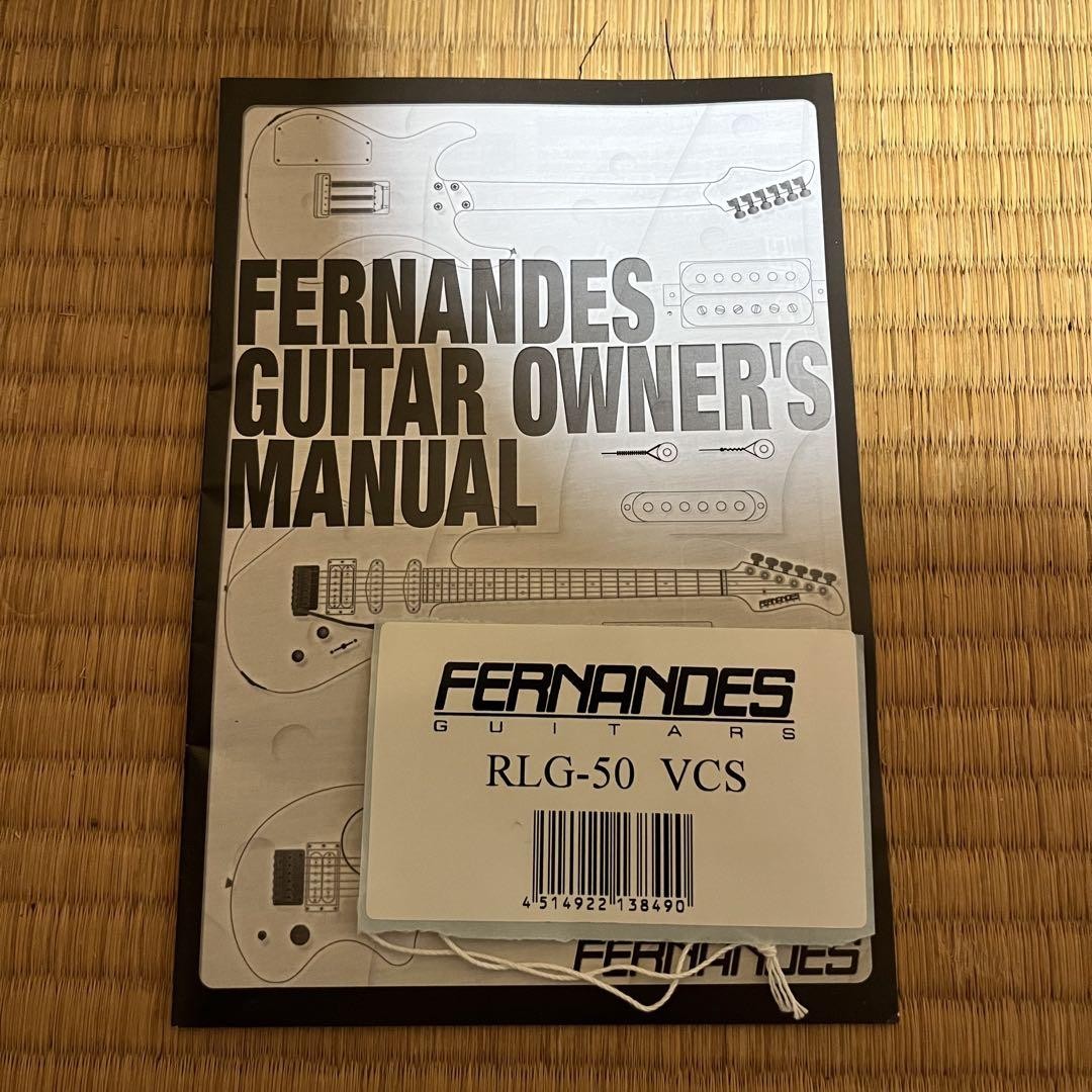 フェルナンデス　バーニー　RNG-50 Fernandes Burny RNG-50 Les Paul type W/Gig bag Electric