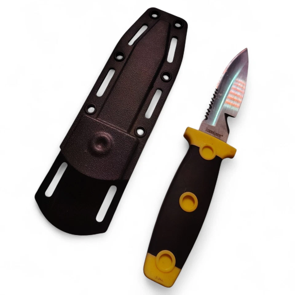 Cuchillo de buceo Kershaw Sea-Hunter 1008 | Hoja fija de acero inoxidable con funda Foto 4 de 4