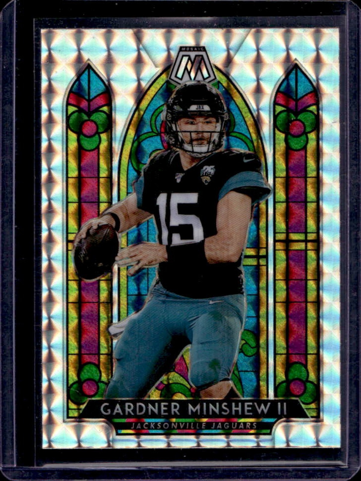 2020 Mosaic Gardner Minshew II Stained Glass #SG8 Jaguars