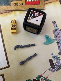 Lego heroica waldurk 3858 Incomplete, with manuals Box Dice Game