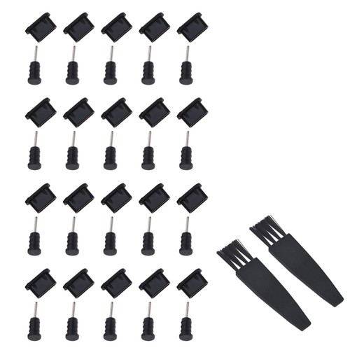 20 Pairs Staubsicherer Stecker Kopfhörerstopfen Ladeanschlussstaubstecker - 第 1/12 張圖片