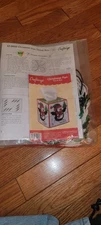 CHRISTMAS FUN TISSUE BOX COVER  - CRAFTWAYS PLASTIC CANVAS KIT 