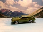 70 PONTIAC GTO JUDGE   2025 Hot Wheels Pontiac Silver Series  Green   (Wal-Mart)