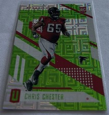 2017 Unparalleled Football Chris Chester Atlanta Falcons Escher Squares RC #150