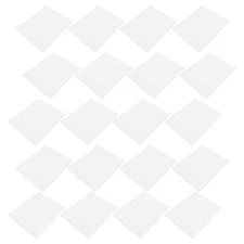  20 Pcs Transparent Hard Card Holder Cellophane Sleeve Postcard Photo Album