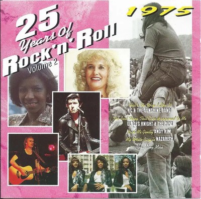 CD Maxine Nightingale / Galdys Knight 25 Years Of Rock N Roll Volume 2 1975