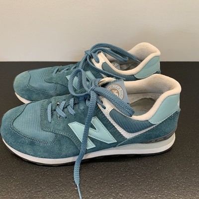 New Balance 574 Shoes Women Size 11 Sneakers Deep Sea Green Casual WL574HC2 NB