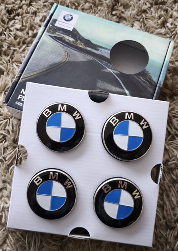 4x Tapacubos BMW nuevos 56mm Fijos Floating Caps flotantes 5x112 2455268 - Imagen 2 de 7