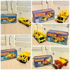 Matchbox 75 Lesney Car Machine BUILD YOUR OWN LOT BUNDLE Flat Rate Combined Ship