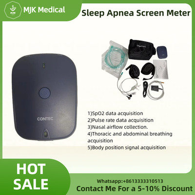 Sleep Apnea Screen Meter Spo2 PR Nose Air Flow PC Analysis Software