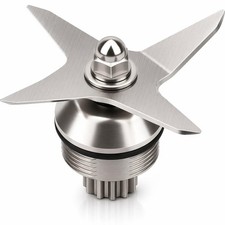 Wet Blender Blade Replacement Part, Premium Stainless Steel Ice