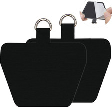 2 Pack Phone Tether Tab, Phone Strap Replacement Part for Smartphone Safety, Pho