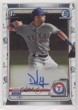 2020 Bowman Chrome Prospects Auto Diosbel Arias #CPA-DA Auto fm0