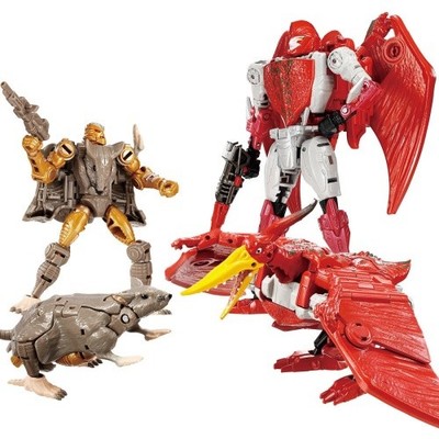 Transformers Beast Wars BWVS-05 Rattrap vs. Terrorsaur Actionfiguren Set