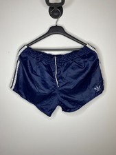 ADIDAS VINTAGE SHORTS MADE IN WEST GERMANY 80'S NEYLON SIZE M 7