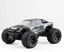 FMS 1/24 FMT24 Chevrolet Colorado Monster Truck RTR - BLACK