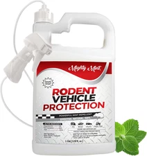 Harris Rodent Repellent - Peppermint Oil Mice Spray for House Car Engines