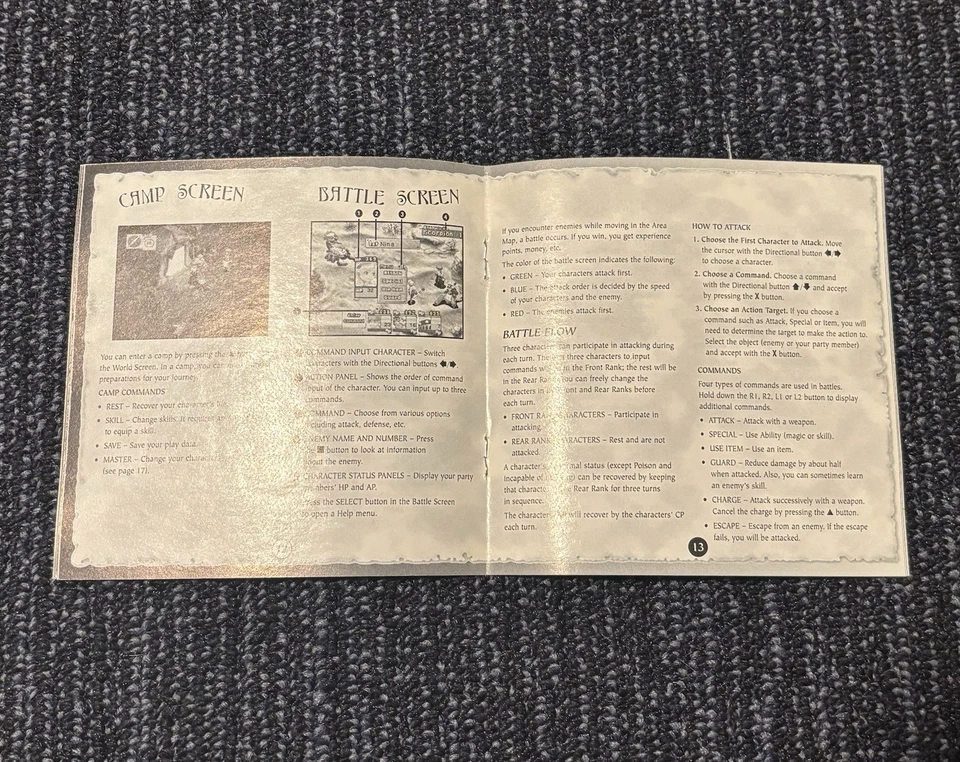 Breath of Fire IV (Sony PlayStation 1, 2000) - Image 4 of 4