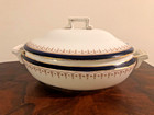 Antique Wedgwood-England Creamware Lidded Serving Bowl made for Stephenson
