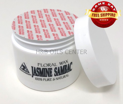 JASMINE SAMBAC ORGANIC FLORAL WAX by H&B Oils Center NATURAL 100% PURE 2 OZ - Picture 6 of 12