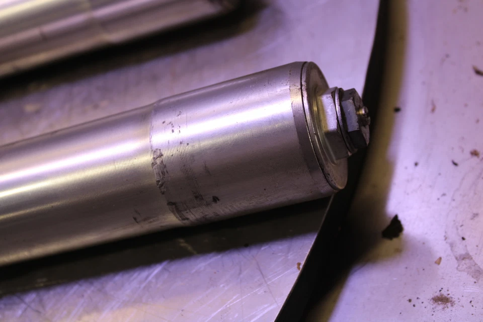 Kawasaki Ninja ZX6R ZX-6R 2007 2008 Pair Front Forks Straight Foto 4 de 4