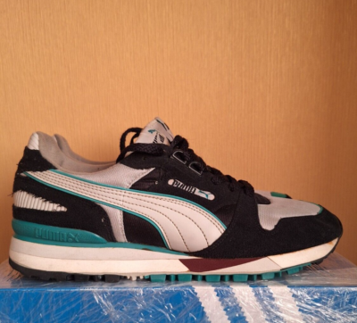 70～80年代PUMA Puma 80s jogging running sneakers vintage city series rare size