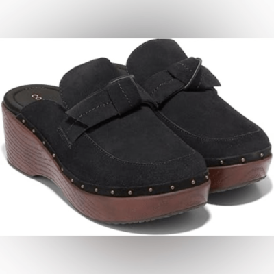 Cole Haan Women's CloudFeel All Day Studded Bow Clogs W25917