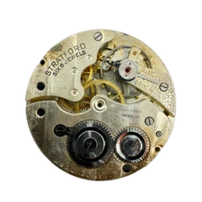 Antique 39.5mm Langendorf Stratford Mechanical Pocket Watch Movement Swiss