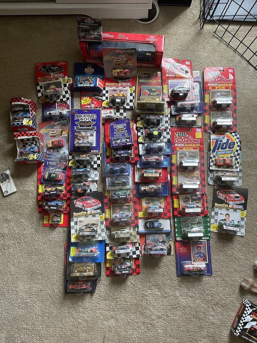 Nascar Diecast 1:64 Preowned Lot of 50+ Vintage 1990s And Extras