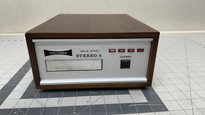 Columbia 8-Track Stereo Cartridge Deck Solid State Model No.2686 MINT CASE   