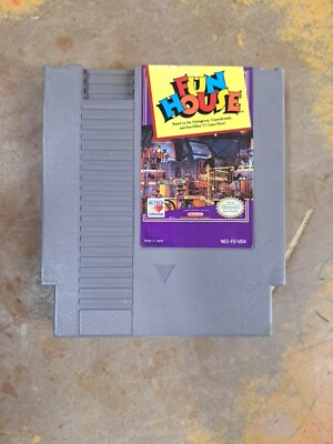 NINTENDO NES GAME FUN HOUSE CARTRIDGE ONLY Free Shipping!!