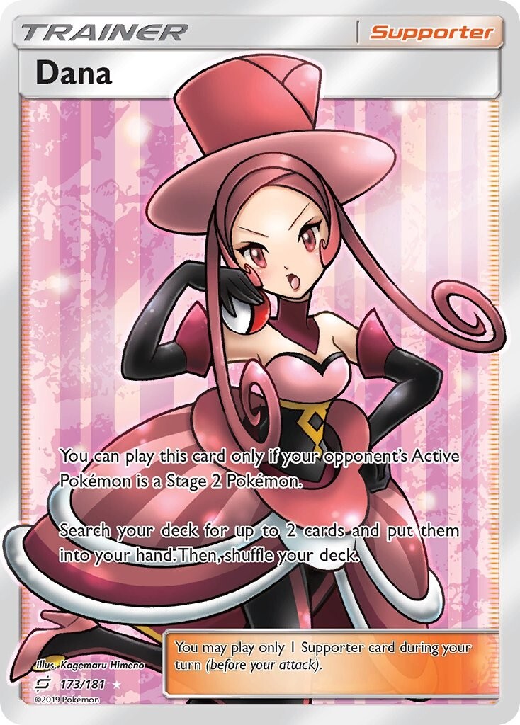 Dana - 173/181 - Team Up - NM - Pokemon - Read Desc.