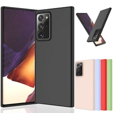 For Samsung Galaxy Note 20 Ultra / Note 20 Case Liquid Silicone phone Cover case