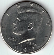 USA - 1993P - Kennedy ½ $ - Bald Eagle Version #2 - Crisp! - #20563