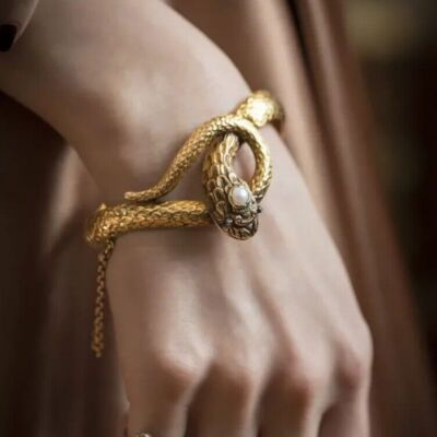 #ad Medieval Cleopatra Pet Spirit Snake Bracelet $21.99