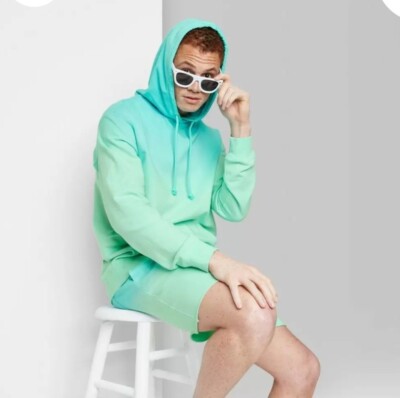 Men's Tie-Dye Regular Fit Hooded Pullover Sweatshirt- Original Use