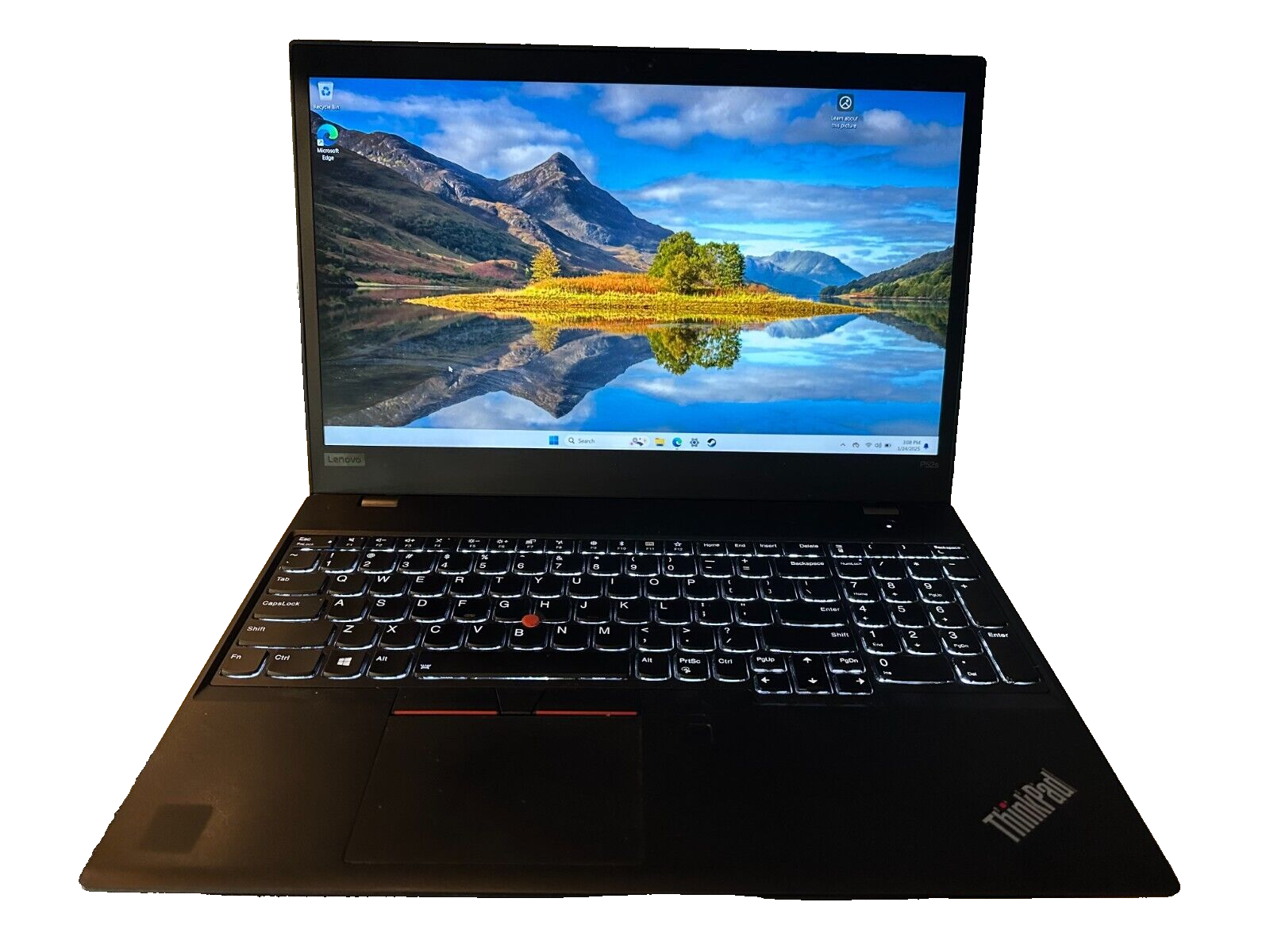 Lenovo ThinkPad P52s 15.6 Inch i7 32GB 512GB SSD NVIDIA Quadro with Dock Included