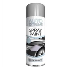 GREY PRIMER AEROSOL SPRAY PAINT AUTO CAR VAN BIKE RESTORE METAL 250ML