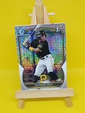 Raymond Mola 1st 2023 Bowman Chrome Mojo Refractor Pittsburgh Pirates #BCP-198