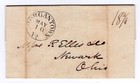 Morgantown WV 1844 Stampless to Newark OH