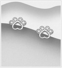 Paw Stud Earrings